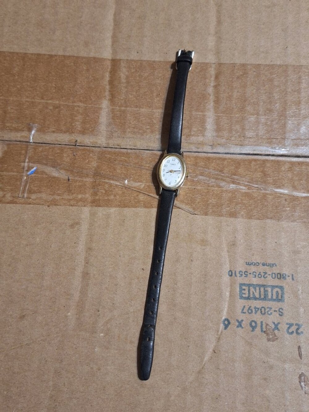timex watch womens black band